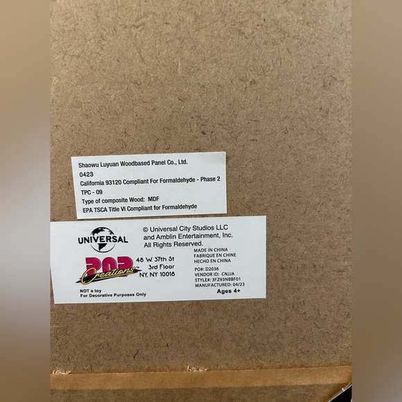 Back To The Future OUTatime Tour 85 3D 10x20 Picture - Picture 5 of 5